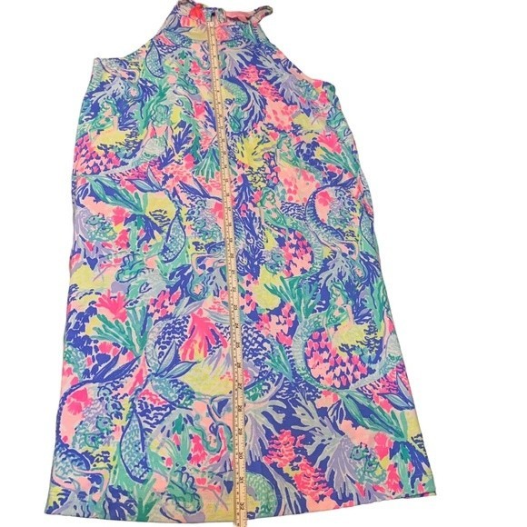 Lilly Pulitzer Margot Swing Dress with Tassels Mermaids Cove Size XXS - Picture 11 of 11